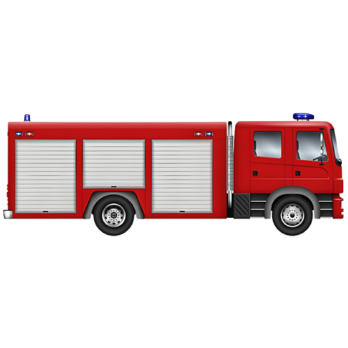 Emergency rescue vehicles